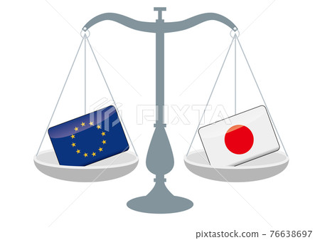平衡與國旗、日本國旗與歐元、民族衝突、民族衝突、國際司法、貿易形像圖解 平衡與國旗、日本國旗與歐元、民族衝突、民族衝突、國際司法、貿易形像圖解 76638697