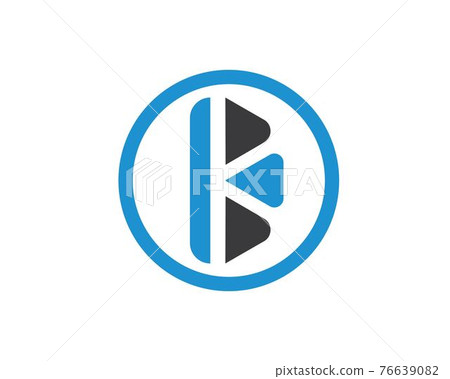k letter  logo vector icon design 76639082