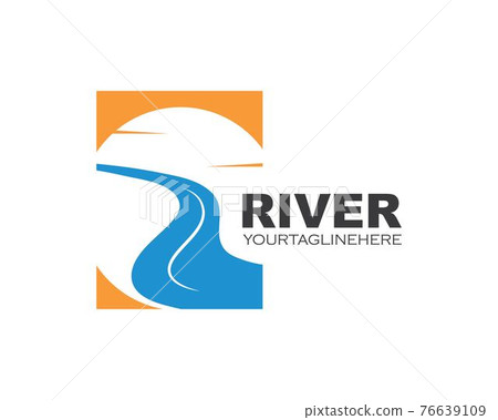 river vector illustration icon design river vector illustration icon design 76639109