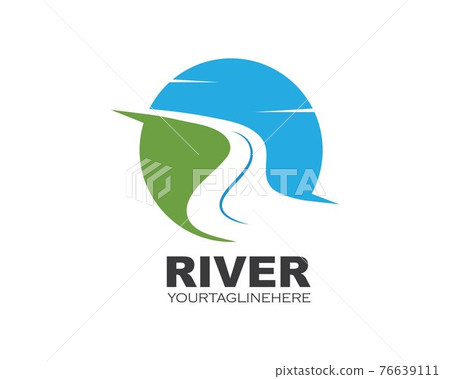 river vector illustration icon design river vector illustration icon design 76639111