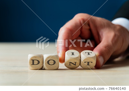 Changing dont in to do it sign Changing dont in to do it sign 76640140