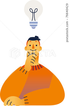 一個想出靈感的人 一個想出靈感的人 76640429