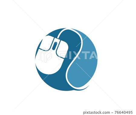 computer mouse icon vector illustration design 76640495