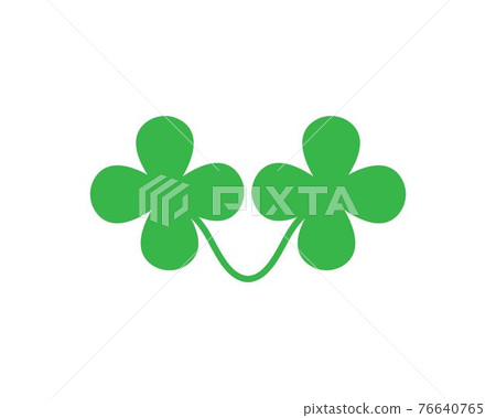 clover leaf vector icon illustration design clover leaf vector icon illustration design 76640765