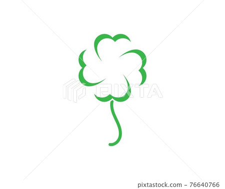 clover leaf vector icon illustration design clover leaf vector icon illustration design 76640766