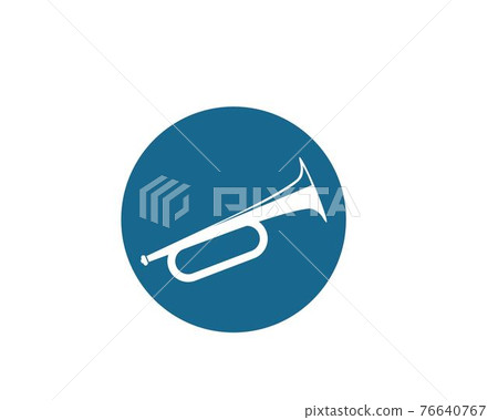 trumpet icon vector illustration design 76640767