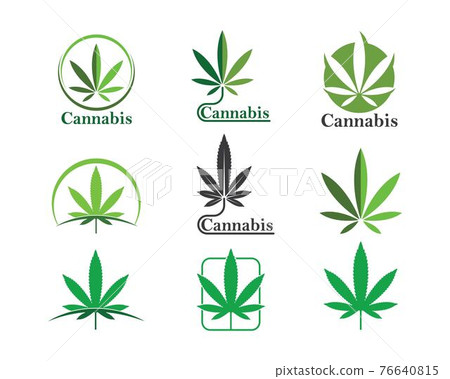 cannabis leaf vector icon illustration design cannabis leaf vector icon illustration design 76640815