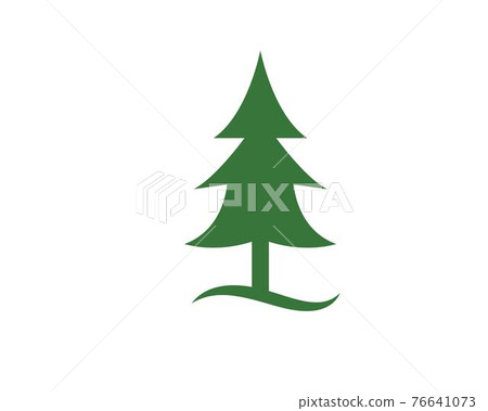 pines tree vector illustration design 76641073