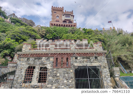 boccadasse santa chiara genoa district by the sea castle 76641310