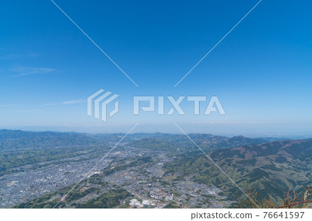 View from the summit of Mt. Buko (toward Chichibu city) View from the summit of Mt. Buko (toward Chichibu city) 76641597