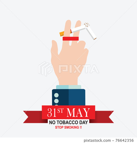 May 31st World No Tobacco Day. No Smoking Day Awareness. Poison of cigarette. Vector. Illustration May 31st World No Tobacco Day. No Smoking Day Awareness. Poison of cigarette. Vector. Illustration 76642356