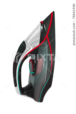 Steam iron isolated on white Steam iron isolated on white 76642496