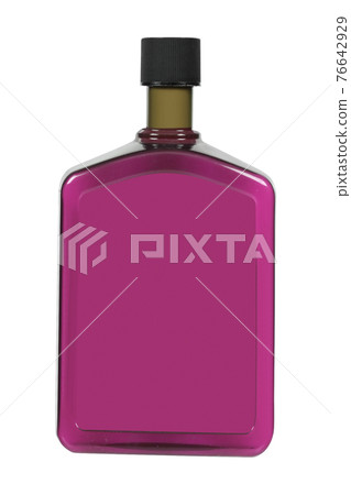 plastic bottle isolated on white plastic bottle isolated on white 76642929