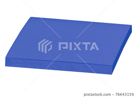 sticky notes isolated on white 76643159