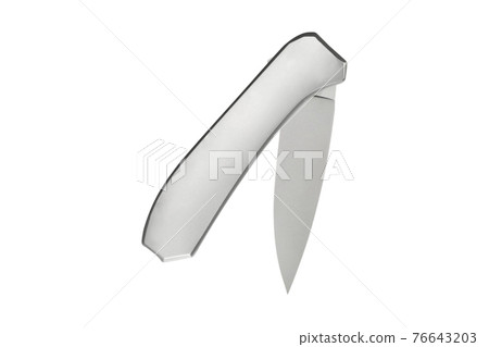 steel knife isolated on white steel knife isolated on white 76643203