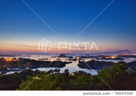 Amakusa Takamai mountain climbing sunset 76643500