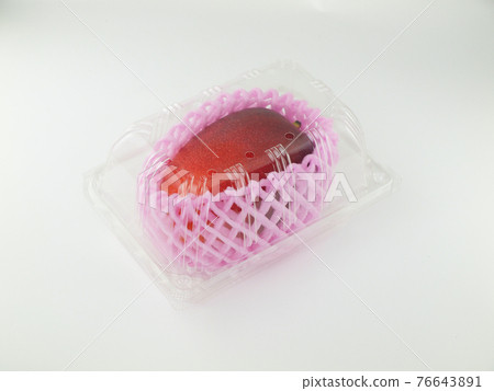 透明包裝的蘋果芒果 透明包裝的蘋果芒果 76643891