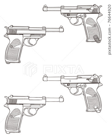 Gun, GUN, Illustration, 38, Germany, Left and Right 76644920