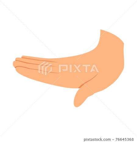 Hands gesture. Communication language or Signlanguage. Gestures witch showing emotion or sign on white background. Flat design modern vector concept Hands gesture. Communication language or Signlanguage. Gestures witch showing emotion or sign on white background. Flat design modern vector concept 76645368