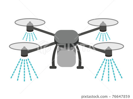 智能農業無人機圖解農藥噴施化肥 76647859