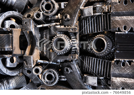 Metal background 76649856
