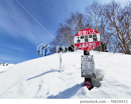 十勝岳溫泉龍閣巴士站（北海道上富良野町） 76650431