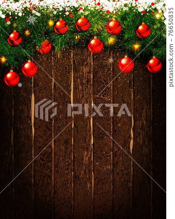 Christmas background. Vector Christmas background. Vector 76650835
