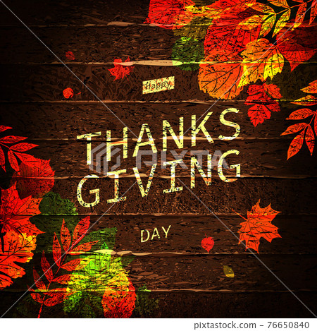 Happy Thanksgiving gift tag Happy Thanksgiving gift tag 76650840