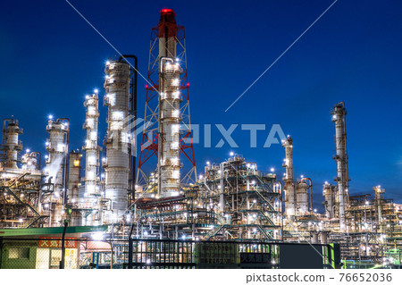 《Ibaraki Prefecture》 Kashima Seaside Industrial Zone / Factory Night View 《Ibaraki Prefecture》 Kashima Seaside Industrial Zone / Factory Night View 76652036