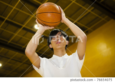 Basketball club high school student Basketball club high school student 76654075