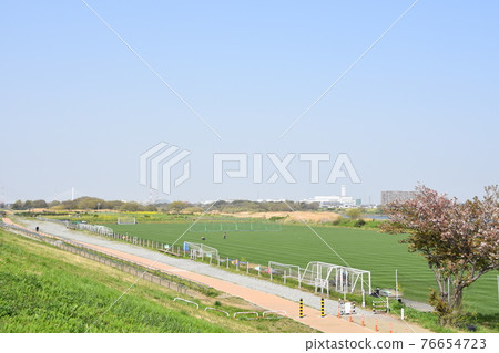 Soccer field Banyu Fureai Park Hiratsuka 76654723