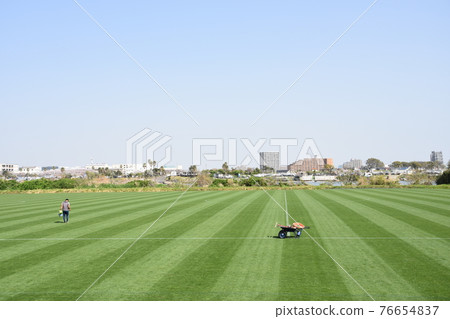 Soccer field Banyu Fureai Park Hiratsuka Soccer field Banyu Fureai Park Hiratsuka 76654837
