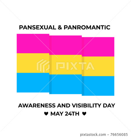 Pansexual And Panromantic Awareness And Stock Illustration 