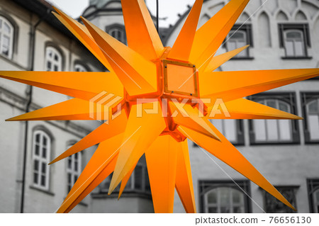 Luminous yellow Christmas star Luminous yellow Christmas star 76656130