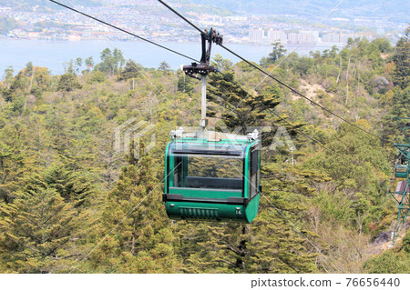 Miyajima Ropeway in Miyajima, Hiroshima Prefecture 76656440