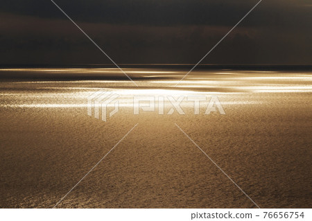 sunset on the seascape. sky with cloud. sunset on the seascape. sky with cloud. 76656754