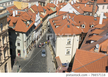 district of Mala Strana in Prague 76657118