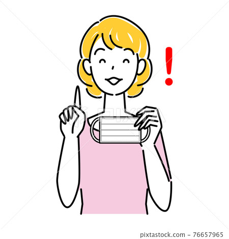 讓我們在可以取下口罩時取下口罩，以防止中暑和皮膚粗糙。 76657965