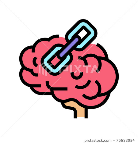 epistemology philosophy color icon vector illustration 76658084