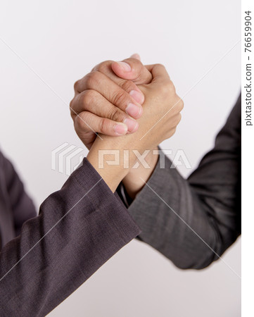 close up hand business holding unity close up hand business holding unity 76659904