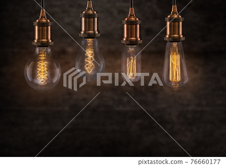 Decorative antique edison style light bulbs Decorative antique edison style light bulbs 76660177