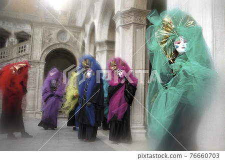 ITALY VENICE CARNIVAL ITALY VENICE CARNIVAL 76660703