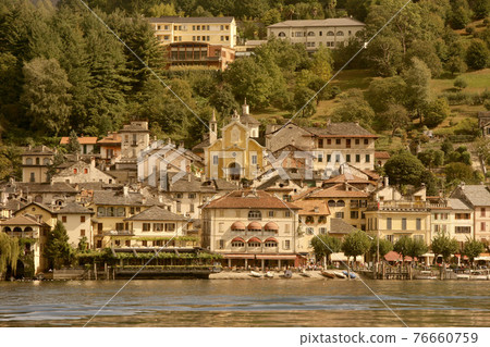 ITALY PIEMONT ORTA LAKE 76660759