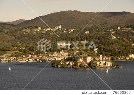 ITALY PIEMONT ORTA LAKE 76660863