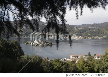 ITALY PIEMONT ORTA LAKE 76660904