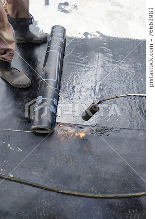 Isolation and waterproofing of the foundation of the building on the territory of the cottage settlement construction. Isolation and waterproofing of the foundation of the building on the territory of the cottage settlement construction. 76661981
