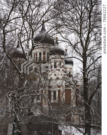 Winter Estonia Tallinn Alexander Nevsky Cathedral / Tallinn, Estonia 76662227