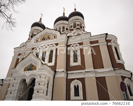 Winter Estonia Tallinn Alexander Nevsky Cathedral / Tallinn, Estonia 76662238