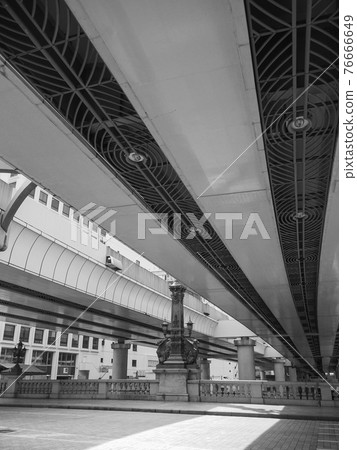 Metropolitan Expressway covering Tokyo and Nihonbashi Metropolitan Expressway covering Tokyo and Nihonbashi 76666649