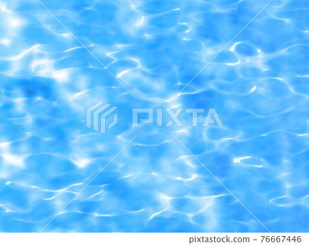 閃亮的水面圖像素材-有多種變化 76667446